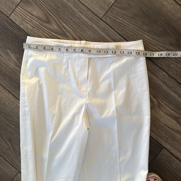 Escada Off-White Classic
Lightweight Cotton Twill Pants size 34 or US 6 - Picture 8 of 11